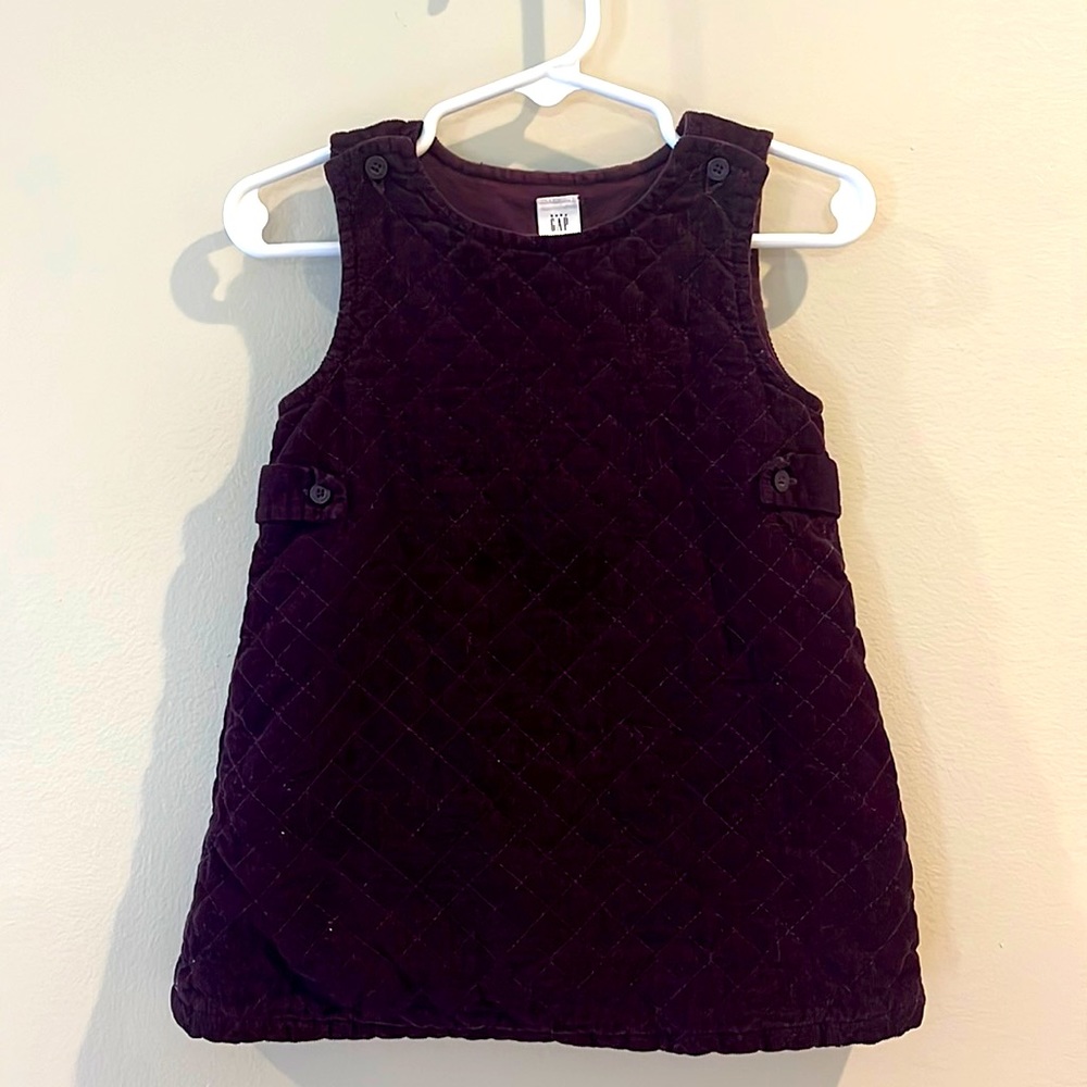 Baby Gap Plum Jumper/Dress 12-18 months